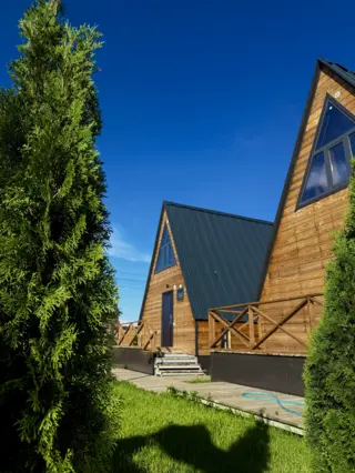 Hotel Tengri Village — зона отдыха, Каракол