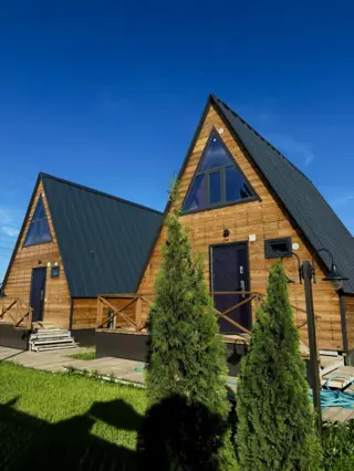 Hotel Tengri Village — зона отдыха, Каракол