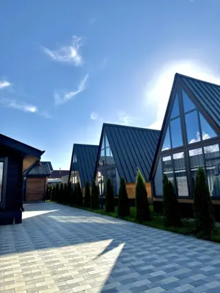 Hotel Tengri Village — зона отдыха, Каракол