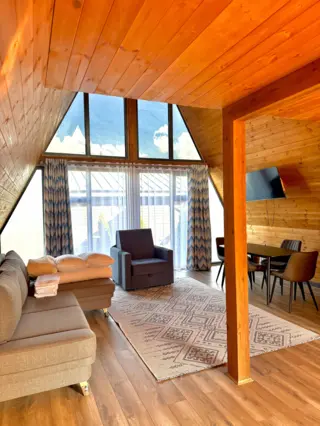 A-Frame домик в «Tengri Village» — коттедж/дом, Каракол