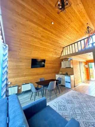A-Frame домик в «Tengri Village» — коттедж/дом, Каракол