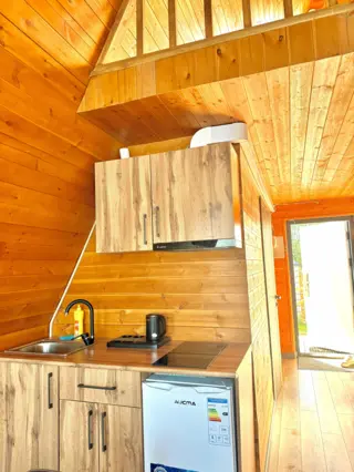 A-Frame домик в «Tengri Village» — коттедж/дом, Каракол