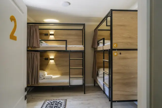 Quadruple Room (Bed in Dorm) — bed space, Bishkek