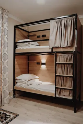 Quadruple Room (Bed in Dorm) — bed space, Bishkek
