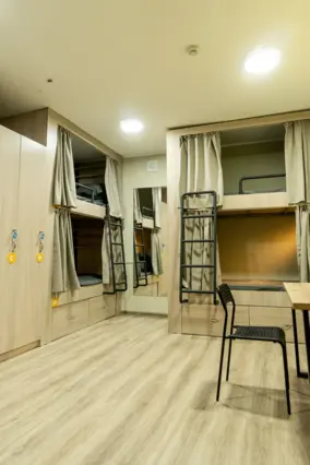 Bed in a six-bed dormitory room — bed space, Bishkek