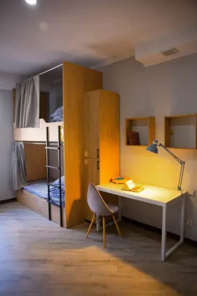Bed in a six-bed dormitory room — bed space, Bishkek